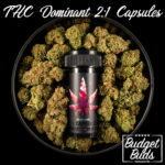 2:1 THC Dominant Capsules | 20mg THC / 10mg CBD | BB
