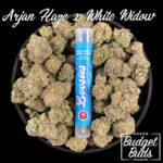 Arjan Haze x White Widow | Kief Infused Organic Pre-Rolls by Loosies | 1 Gram